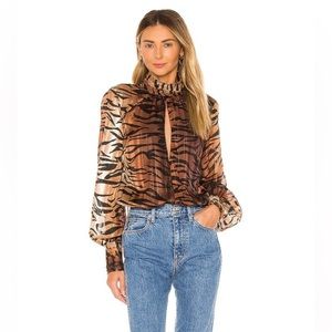 LPA EUC S Amira Bodysuit Tiger Stripe - sold out on site